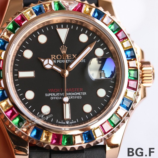 勞力士遊艇名仕手錶 金遊艇Rolex yacht Master 116695 Rolex複刻男士腕表  gjs1934